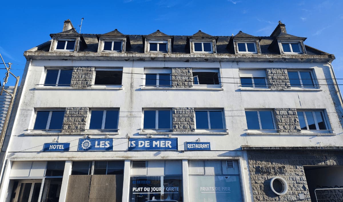 Photo de la façade actuelle